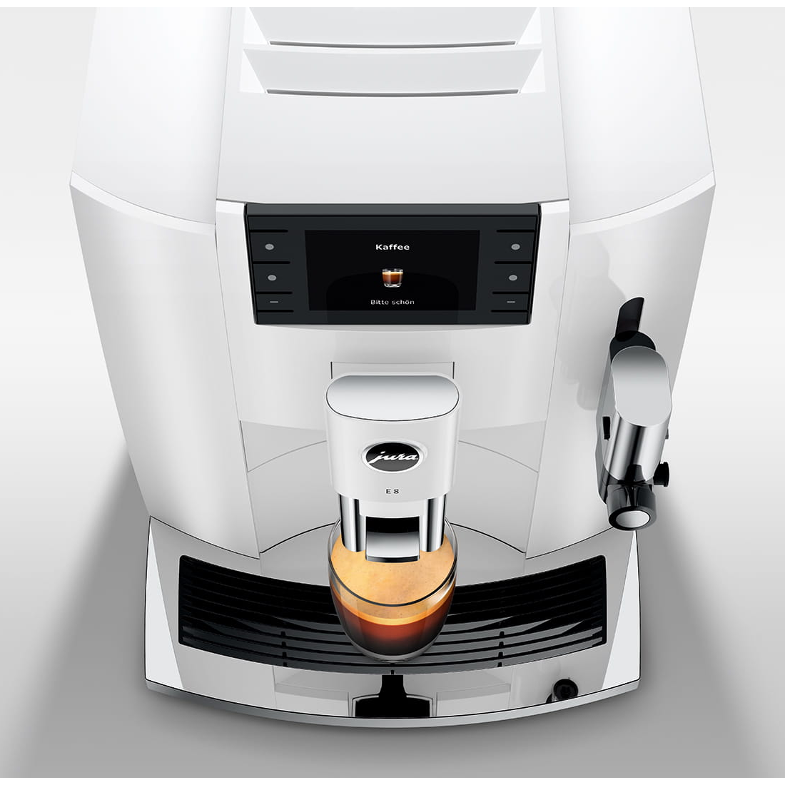 Cafetera Jura E8 (Piano White)