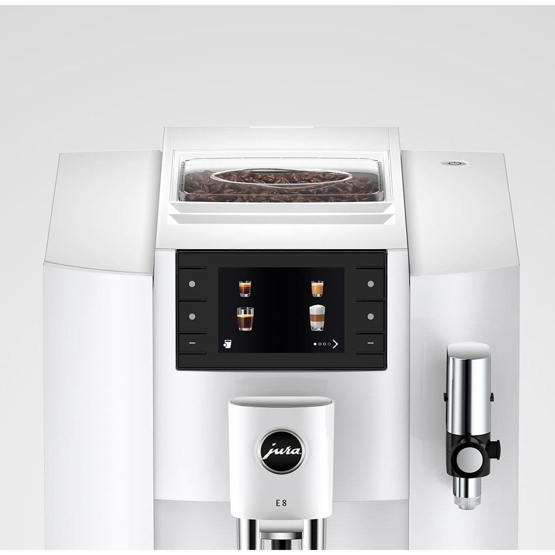 Cafetera Jura E8 (Piano White)