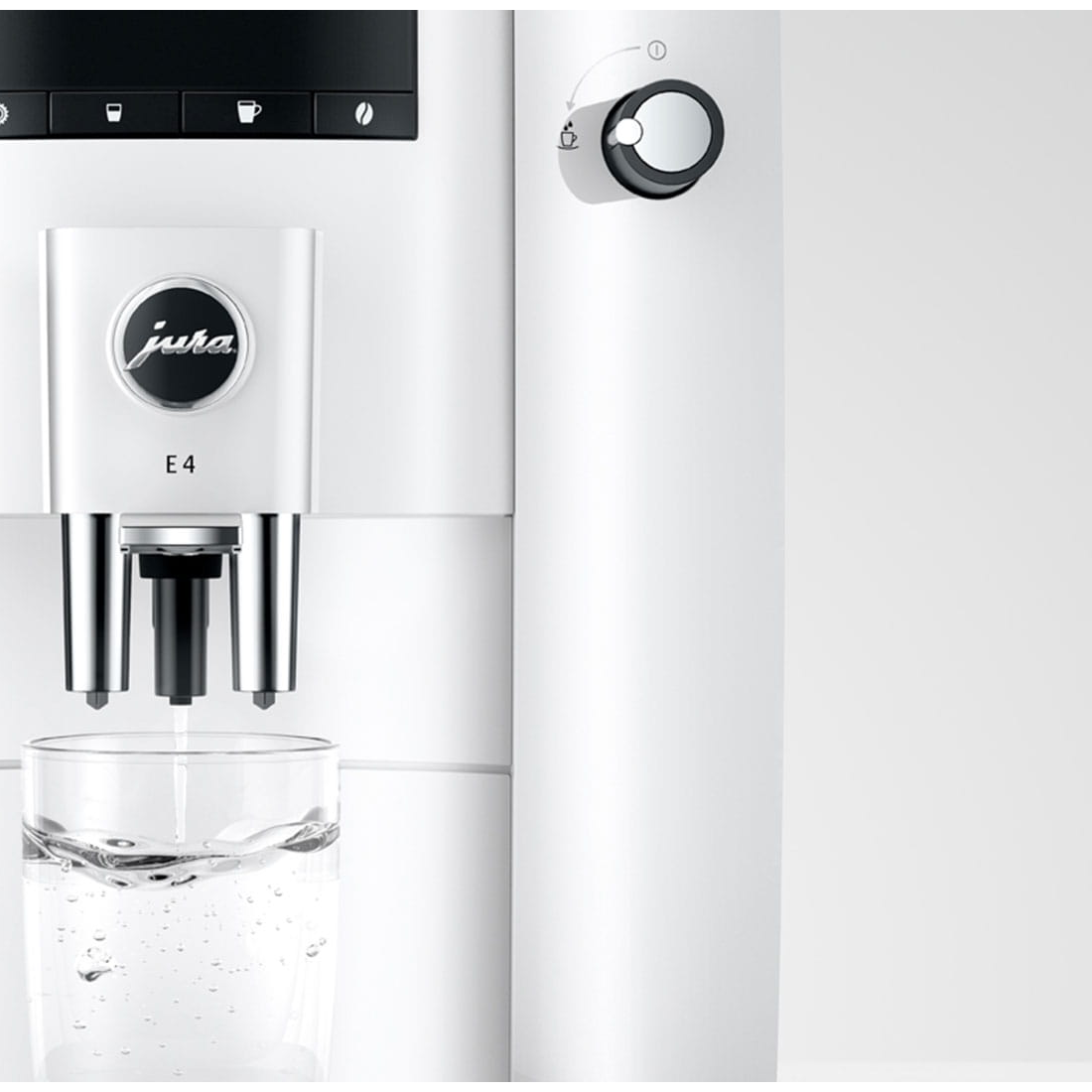 Cafetera Jura E4 (Piano White)