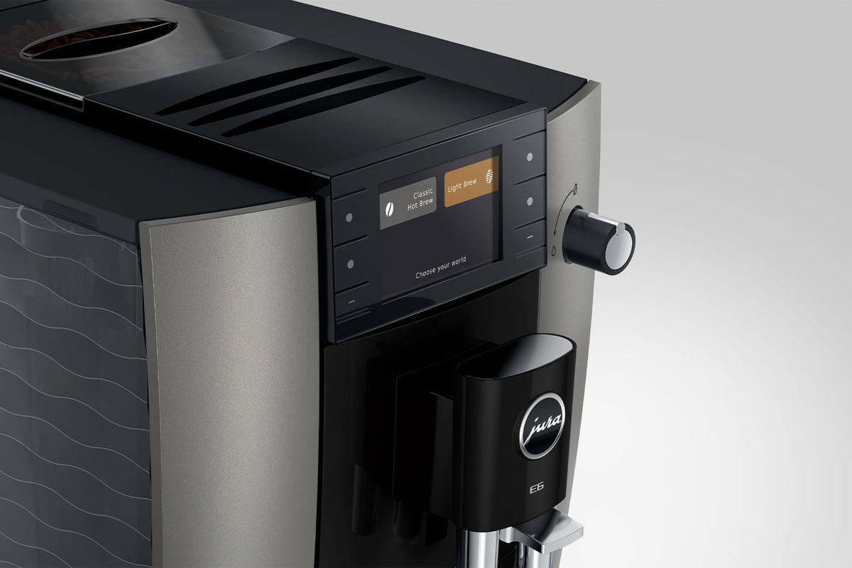Cafetera Jura E6 (Dark Inox)