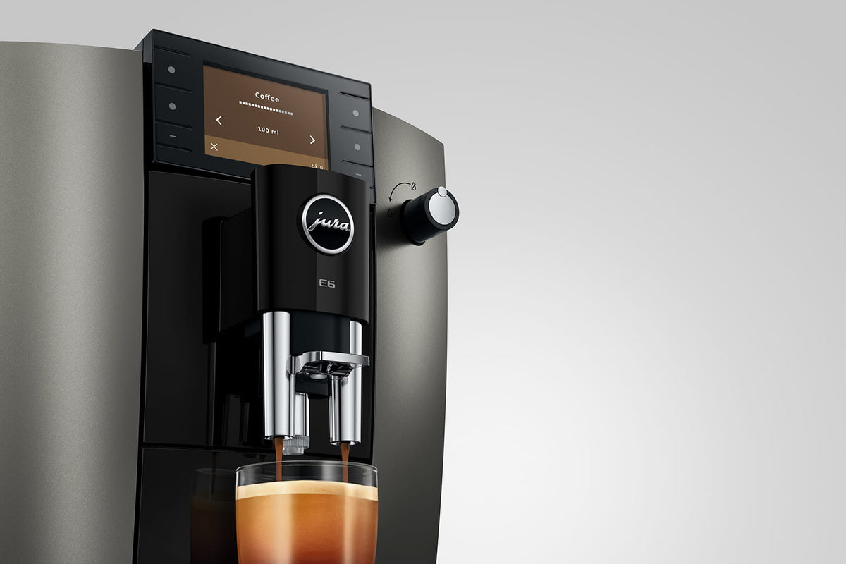Cafetera Jura E6 (Dark Inox)